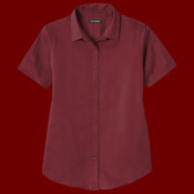Women's Short Sleeve SuperPro React Twill Shirt