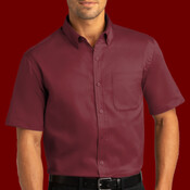 Short Sleeve SuperPro React Twill Shirt