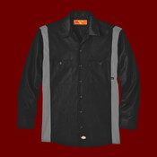 Men's Industrial Colorblocked Long Sleeve Shirt