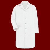 Unisex Gripper Front Lab Coat