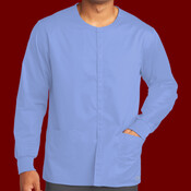 Unisex WorkFlex Snap Front Scrub Jacket