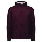 Men's Range Hooded Packable Quarter-Zip Jacket