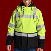 Ansi 107 Class 3 Waterproof Ripstop 3 In 1 Parka