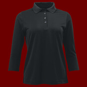 Women's Lady Palm Three-Quarter Sleeve Polo