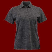 Women's Dakota Striated Heather Polo