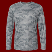 Unisex Pompano Performance Camo Long Sleeve T-Shirt
