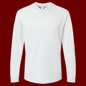 Unisex Bahama Performance Hooded Long Sleeve T-Shirt