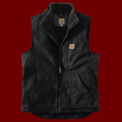 Sherpa Lined Mock Neck Vest