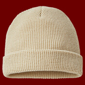 Waffle Cuffed Beanie