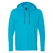Unisex Softstyle® Lightweight Hooded Long Sleeve T-Shirt