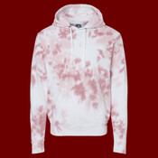Men's Tie-Dyed Fleece Hooded Sweatshirt
