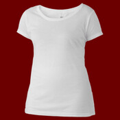 Women's Poly-Rich Scoop Neck T-Shirt