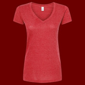 Women's Poly-Rich V-Neck T-Shirt