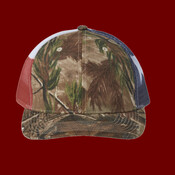 Printed Mesh Trucker Cap