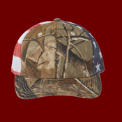 Printed Mesh Trucker Cap