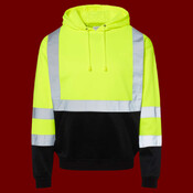 Unisex Hi-Vis Hooded Sweatshirt