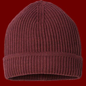Sustainable Finish Edge Cuffed Beanie