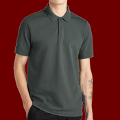 Stretch Heavyweight Pique Polo