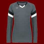 Ladies TruHit Tri-Color Long Sleeve Jersey