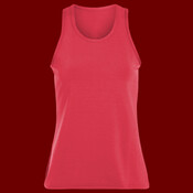 Ladies Poly/Spandex Solid Racerback Tank
