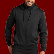 Smooth Fleece Hooded Jacket
