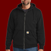 Midweight Thermal Lined Full Zip Sweatshirt