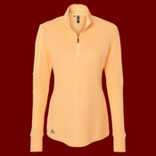 Women's 3-Stripes Quarter-Zip Sweater Pullover