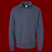 Unisex Garment-Dyed Quarter-Zip Sweatshirt