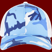 OTTO CAP® Camouflage 6 Panel Low Profile Mesh Back Trucker Hat