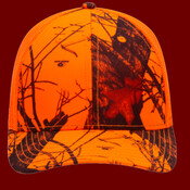 OTTO CAP® Mossy Oak Camouflage 6 Panel Low Profile Mesh Back Trucker Hat