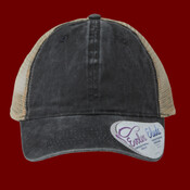 Women's Washed Mesh-Back Cap