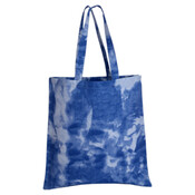 Tie-Dyed Canvas Tote Bag