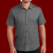 Extend Short Sleeve Button Up