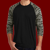 Drift Camo Colorblock Long Sleeve Tee