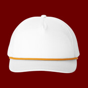 Snapback Five Panel Rope Cap