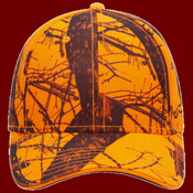 OTTO CAP® Mossy Oak® Camouflage Sandwich Visor 6 Panel Low Profile Baseball Cap
