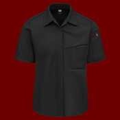 Women's Poplin Airflow Cook Shirt with OilBlok