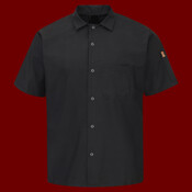 Mimix™ Short Sleeve Cook Shirt with OilBlok
