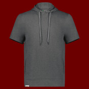 Youth Eco Revive™ Ventura Soft Knit Short Sleeve Hooded Sweatshirt