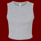 Women's Micro Rib Muscle Crop Tank