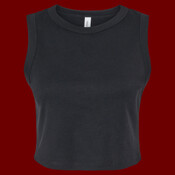 Women's Micro Rib Muscle Crop Tank