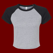 Women's Micro Rib Raglan Baby Tee