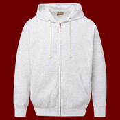 Unisex Vintage Fleece Full-Zip Hooded Sweatshirt