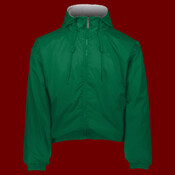 Youth Hooded Taffeta Jacket/Fleece Lined
