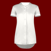 Ladies Cutter+ Full Button Softball Jersey