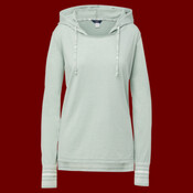 Women's Heathered Jersey Hooded Tunic