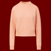 Women's Romi Cloud Fleece Crop Crewneck Sweatshirt