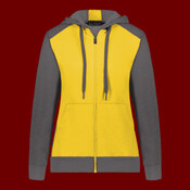 Ladies Three-Season Fleece Full Zip Hoodie