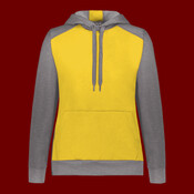 Ladies Three-Season Fleece Pullover Hoodie