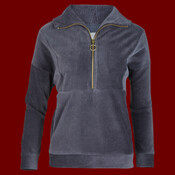 Women's Manchester Corded Quarter-Zip Pullover